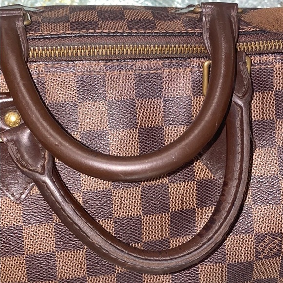 💯Authentic Louis Vuitton Speedy 35 Damier Ebene - Picture 10 of 16